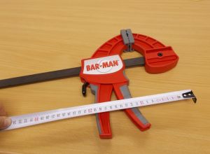 Jednoruční svěrka Bar-Man, délka 120 cm