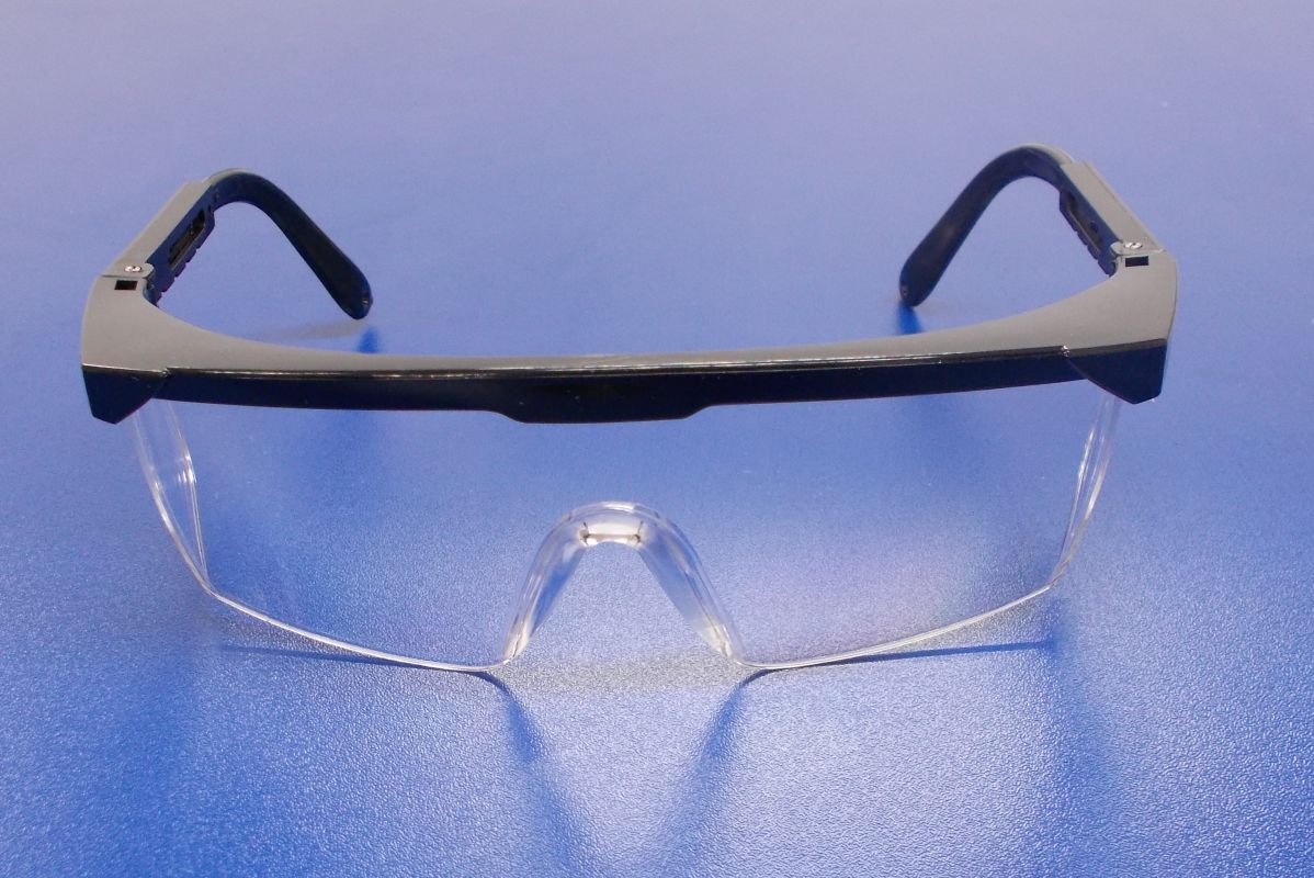 Ochranné brýle černé -nastavitelná délka