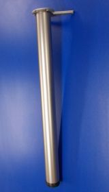Stolová noha nikl mat 710 mm