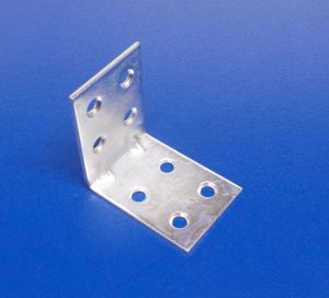 Úhelník s prolisem 30x30x30 mm bal.=50 ks