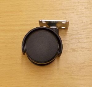 Kolečko pevné 40 mm, s plotničkou