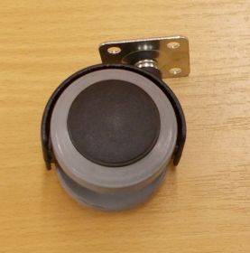 Kolečko PU pásek 40 mm, s plotničkou