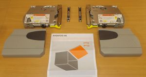 Aventos HK 2700 střední ,komplet sada,šedé krytky, balení=1pár