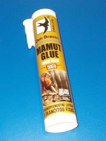 Lepidlo MAMUT Glue - bílý ,výrobce Den Braven, kartuš 290ml