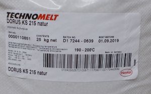 Tavné lepidlo Dorus-technomelt KS 215 ,barva natur, balení=pytel 25kg